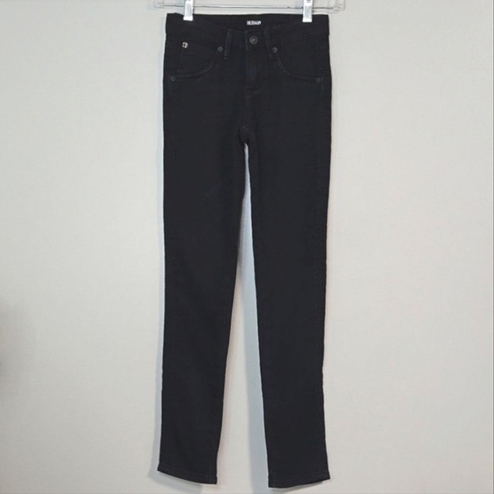 HUDSON Girls Dark Wash, Skinny Fit, Stretch Denim Jean, Size 10 ~ EUC